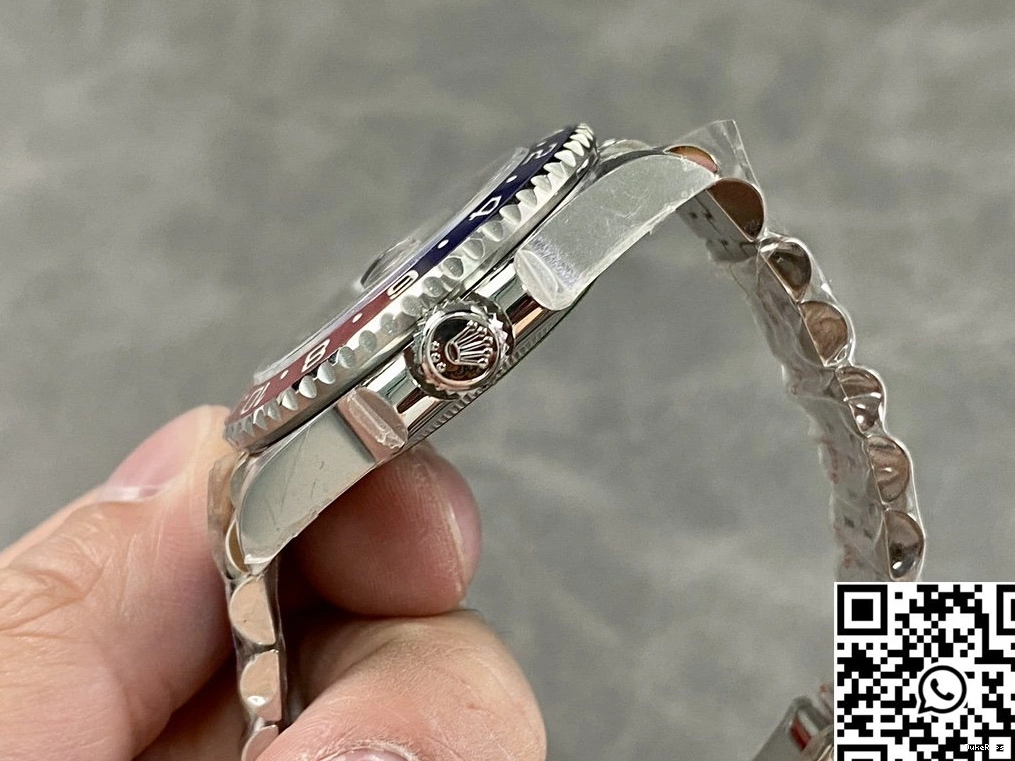 Black V3 Factory Rolex M126710BLRO-0001 Clean Master II Dial GMT 0208